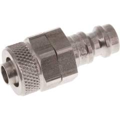 Kupplungsstecker (NW5) 8x6mm Schlauch, Edelstahl