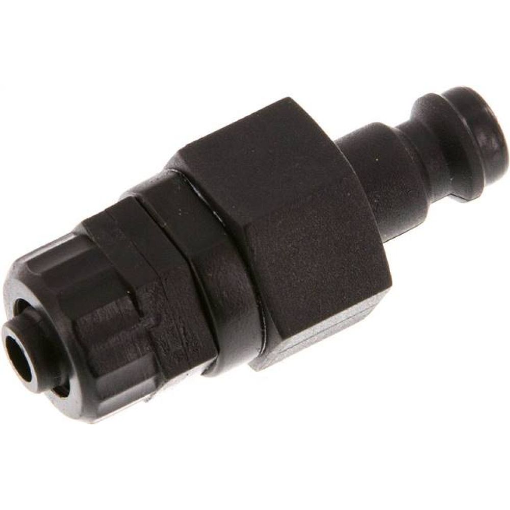 Parker KSK 6 NW5 PO BA. Kupplungsstecker (NW5) 8x6mm Schlauch, POM