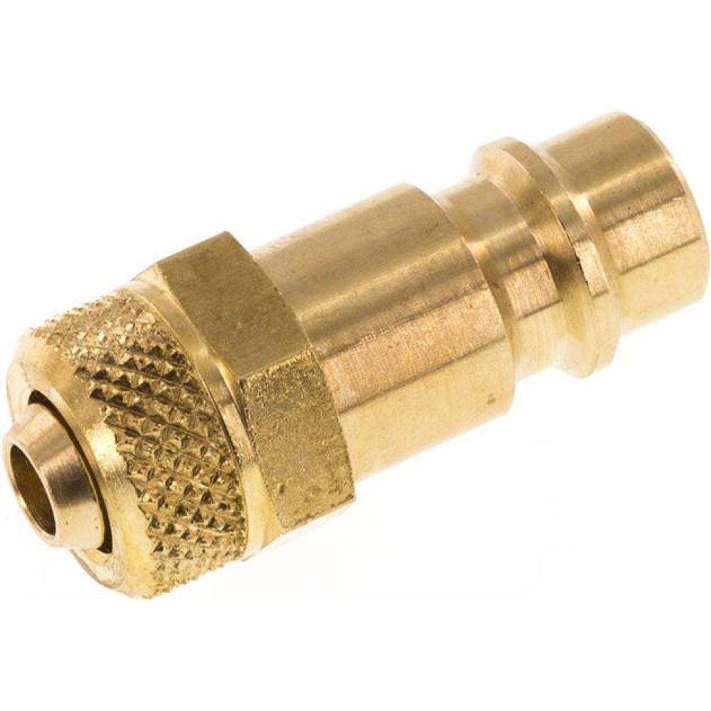 Kupplungsstecker (NW7,2) 8x6mm Schlauch, Messing