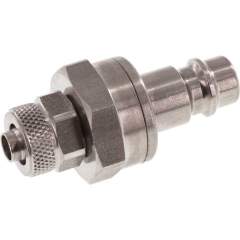 Kupplungsstecker (NW7,2) 8x6mm Schlauch, Edelstahl