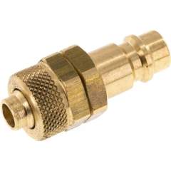 Kupplungsstecker (NW7,2) 10x8mm Schlauch, Messing