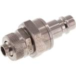 Kupplungsstecker (NW7,2) 10x8mm Schlauch, Edelstahl