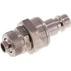 Kupplungsstecker (NW7,2) 10x8mm Schlauch, Edelstahl