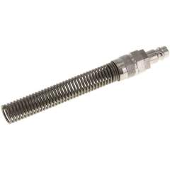 Kupplungsstecker (NW7,2) 12x9mm Schlauch m. Knickschutz