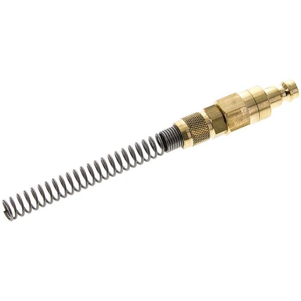 Kupplungsstecker (NW5) 6x4mm Schlauch m. Knickschutz