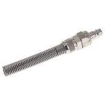 Parker KSK KS 8 NW7 MSV BA. Kupplungsstecker (NW7,2) 10x8mm Schlauch m. Knickschutz