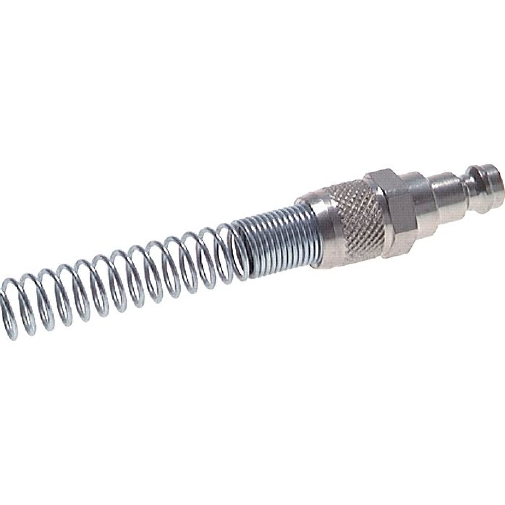 Kupplungsstecker (NW5) 8x6mm Schlauch m. Knickschutz