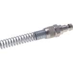 Kupplungsstecker (NW5) 8x6mm Schlauch m. Knickschutz