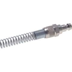 Kupplungsstecker (NW5) 8x6mm Schlauch m. Knickschutz