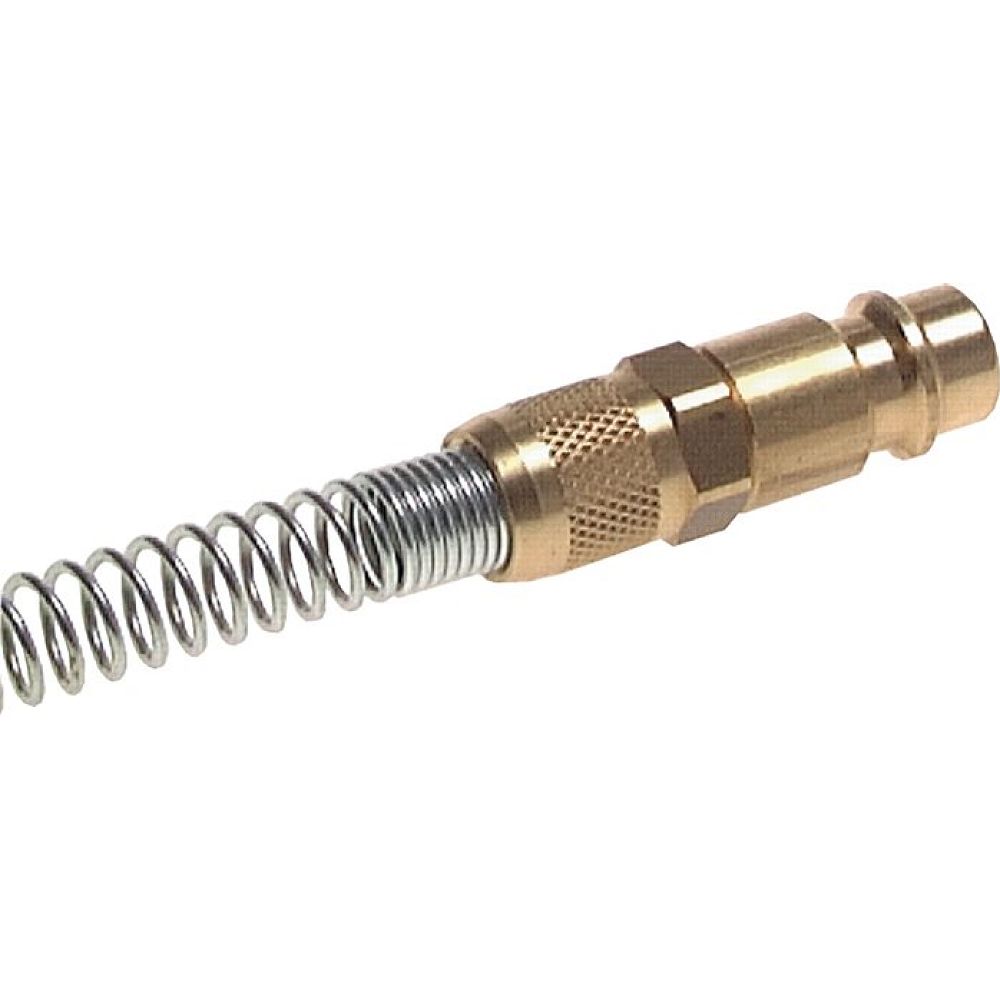 Kupplungsstecker (NW7,2) 6x4mm Schlauch m. Knickschutz