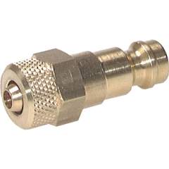 Parker KSK 4 NW5 BA-GE. Kupplungsstecker (NW5) 6x4mm Schlauch, Messing