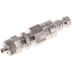 Parker KSKS 4 NW5 ES4A BA. Schott-Kupplungsstecker (NW5) 6x4mm Schlauch, 1.4404