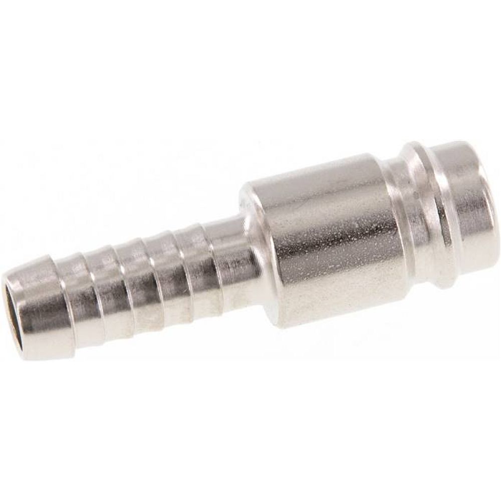 Kupplungsstecker (NW10) 10mm Schlauch, Stahl gehärtet & vernickelt