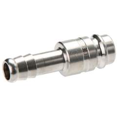 Kupplungsstecker (NW10) 10mm Schlauch, Messing vernickelt