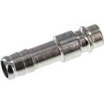 Kupplungsstecker (NW7,2) 10mm Schlauch, Stahl gehärtet & verzinkt