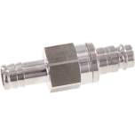 Kupplungsstecker (NW10) 13 (1/2")mm Schlauch, 1.4404