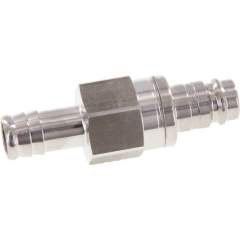 Kupplungsstecker (NW10) 13 (1/2")mm Schlauch, 1.4404