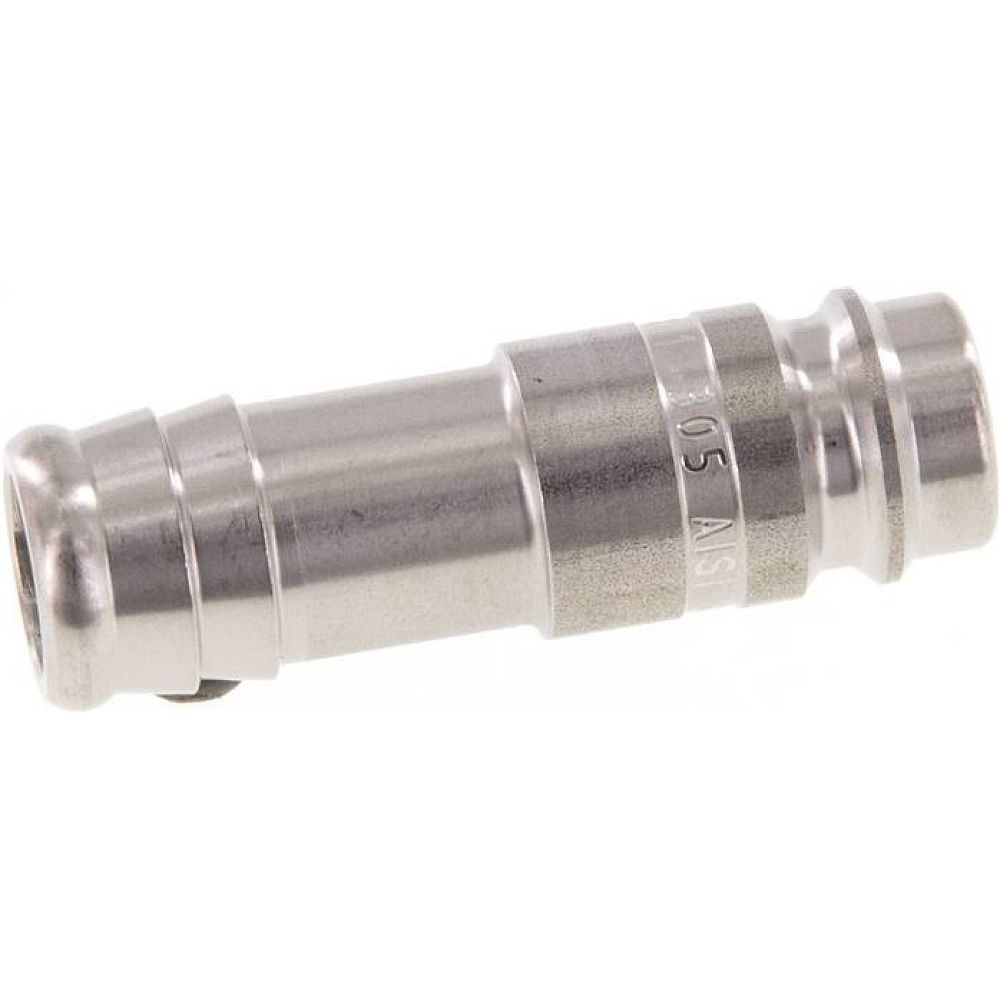 Kupplungsstecker (NW10) 13 (1/2")mm Schlauch, Edelstahl