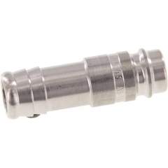 Kupplungsstecker (NW10) 13 (1/2")mm Schlauch, Edelstahl