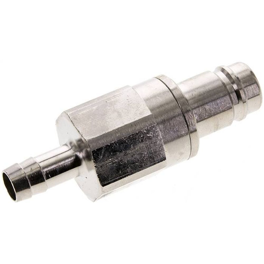 Parker KSS 13 NW15 MSV BA. Kupplungsstecker (NW15) 13 (1/2")mm Schlauch, Messing vernickelt