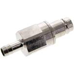 Parker KSS 13 NW15 MSV BA. Kupplungsstecker (NW15) 13 (1/2")mm Schlauch, Messing vernickelt