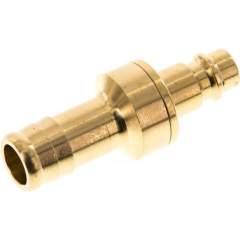 Kupplungsstecker (NW7,2) 13 (1/2")mm Schlauch, Messing