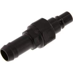 Parker KSS 13 NW7 PO BA. Kupplungsstecker (NW7,2) 13 (1/2") mm Schlauch, POM absperrend