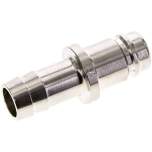 Parker KSS 19 NW15 MSV. Kupplungsstecker (NW15) 19 (3/4")mm Schlauch, Messing vernickelt