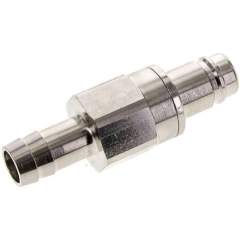 Parker KSS 19 NW15 MSV BA. Kupplungsstecker (NW15) 19 (3/4")mm Schlauch, Messing vernickelt