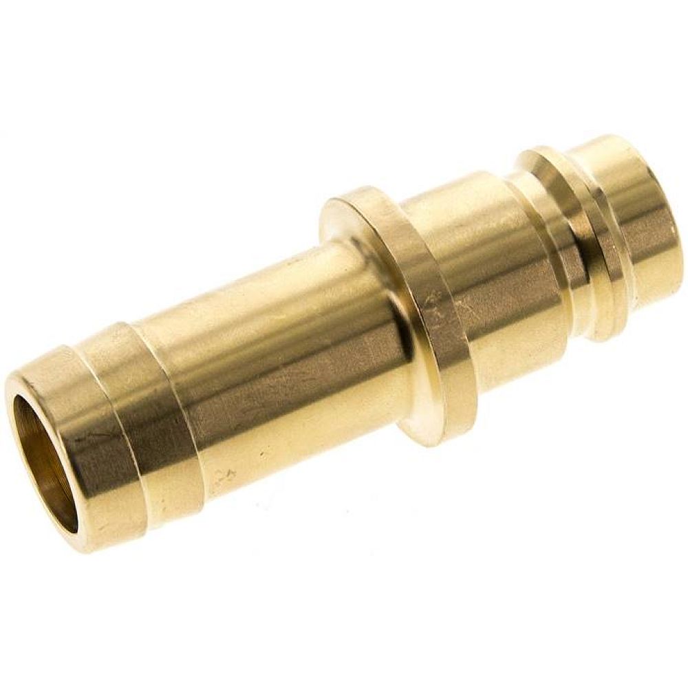Kupplungsstecker (NW19) 25 (1")mm Schlauch, Messing