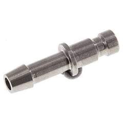 Kupplungsstecker (NW2,7) 4mm Schlauch, Edelstahl