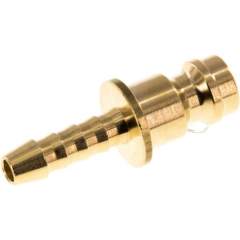 Kupplungsstecker (NW5) 4mm Schlauch, Messing