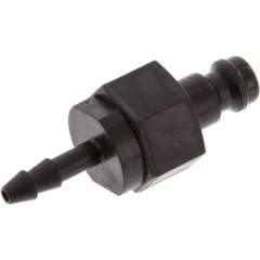 Parker KSS 4 NW5 PO BA. Kupplungsstecker (NW5) 4mm Schlauch, POM