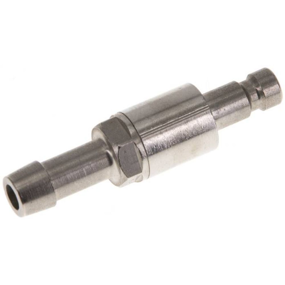 Parker KSS 5 NW2,7 MSV BA V. Kupplungsstecker (NW2,7) 5mm Schlauch, Messing vernickelt