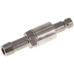 Parker KSS 5 NW2,7 MSV BA V. Kupplungsstecker (NW2,7) 5mm Schlauch, Messing vernickelt