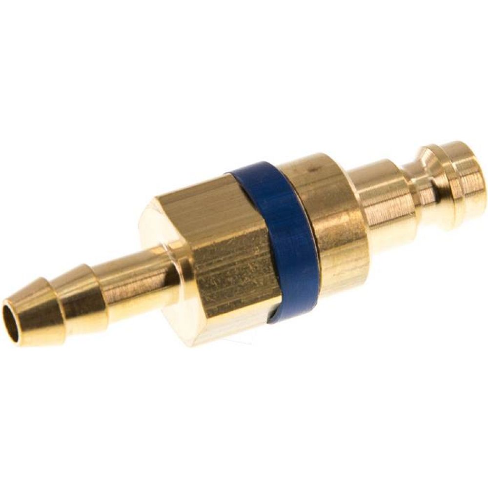 Parker KSS 6 NW5-BL. Kupplungsstecker (NW5) 6 (1/4")mm Schlauch, Messing