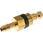 Parker KSS 6 NW5-GR. Kupplungsstecker (NW5) 6 (1/4")mm Schlauch, Messing