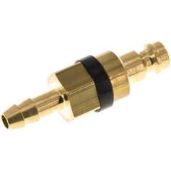 Parker KSS 6 NW5-SCH. Kupplungsstecker (NW5) 6 (1/4")mm Schlauch, Messing