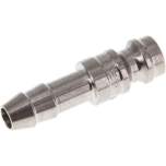 Kupplungsstecker (NW5) 6 (1/4")mm Schlauch, Edelstahl