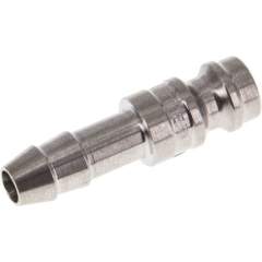 Kupplungsstecker (NW5) 6 (1/4")mm Schlauch, Edelstahl