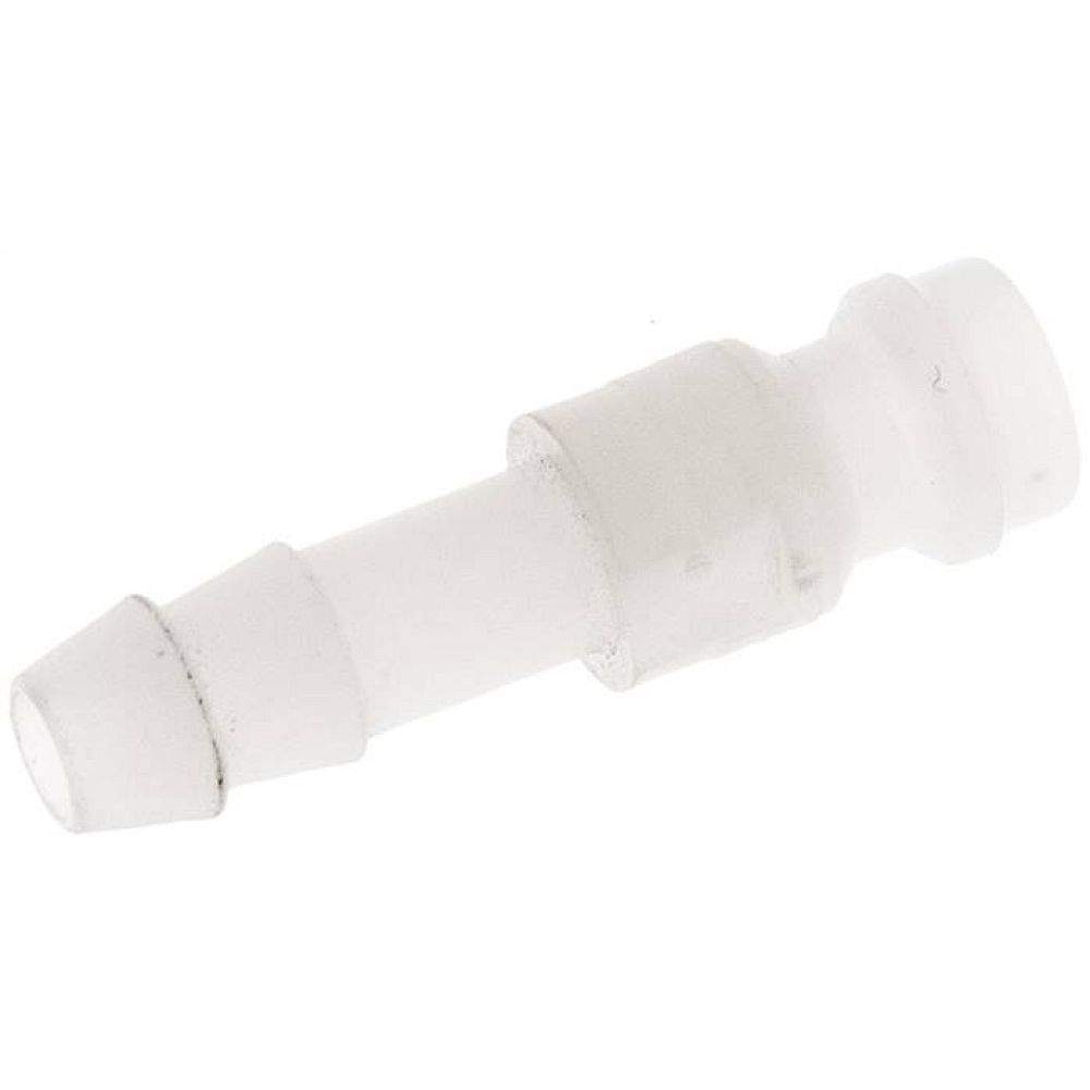 Parker KSS 6 NW5 PV. Kupplungsstecker (NW5) 6 (1/4")mm Schlauch, PVDF