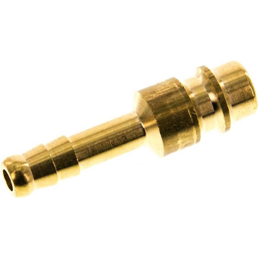 Kupplungsstecker (NW7,2) 6 (1/4")mm Schlauch, Messing