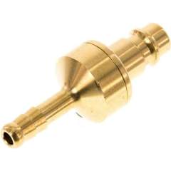 Kupplungsstecker (NW7,2) 6 (1/4")mm Schlauch, Messing