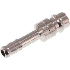 Kupplungsstecker (NW7,2) 6 (1/4")mm Schlauch, Edelstahl