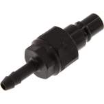 Parker KSS 6 NW7 PO BA. Kupplungsstecker (NW7,2) 6 (1/4") mm Schlauch, POM absperrend