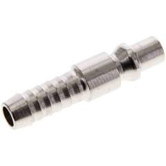 Kupplungsstecker (ARO/ORION) 8 (5/16")mm Schlauch, Stahl gehärtet & vernickelt