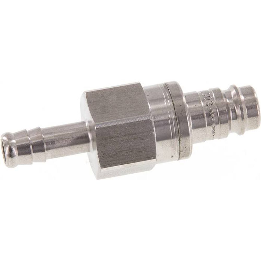 Kupplungsstecker (NW10) 9 (3/8")mm Schlauch, Edelstahl