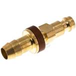 Kupplungsstecker (NW5) 9 (3/8")mm Schlauch, braun, Dreieck 9,5 mm