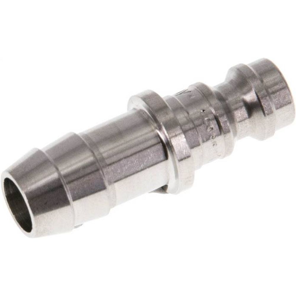 Kupplungsstecker (NW5) 9 (3/8")mm Schlauch, Edelstahl