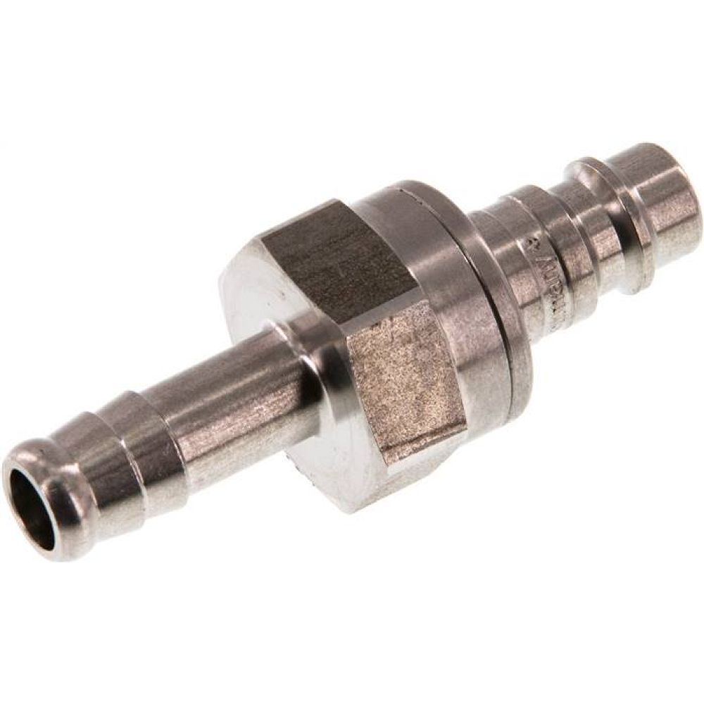 Kupplungsstecker (NW7,2) 9 (3/8")mm Schlauch, Edelstahl